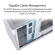 thumbnail image 5 of Funda de ordenador ASUS Prime AP201 de cristal templado microATX blanco, 5 of 7