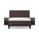 thumbnail image 1 of Cama Rosen Ergo T 2 Plazas Completa + Muebles Ivar Café, 1 of 6