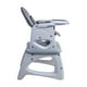 thumbnail image 4 of Silla de Comer Escritorio Balancin Eat&Swing Gris, 4 of 9