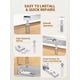 thumbnail image 5 of Kit de herrajes para puerta plegable FEAOXYO de acero inoxidable y nylon, 5 of 7