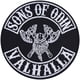 thumbnail image 1 of Iron on Patch Sons of Odin Valhalla para ciclistas y vikingos, 1 of 5