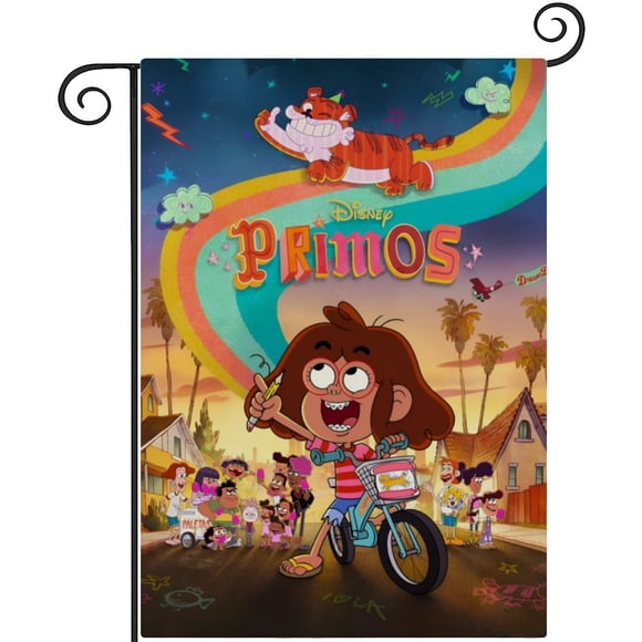 Primos-bandera de jardín temática. 28CM*45CM