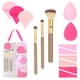 thumbnail image 1 of Set de Brochas de Maquillaje EXPRESSIONS 21 piezas con Mango de Cristales, 1 of 7