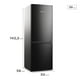 thumbnail image 2 of Refrigerador 166L Frío Directo Bottom Freezer MED165B, 2 of 7