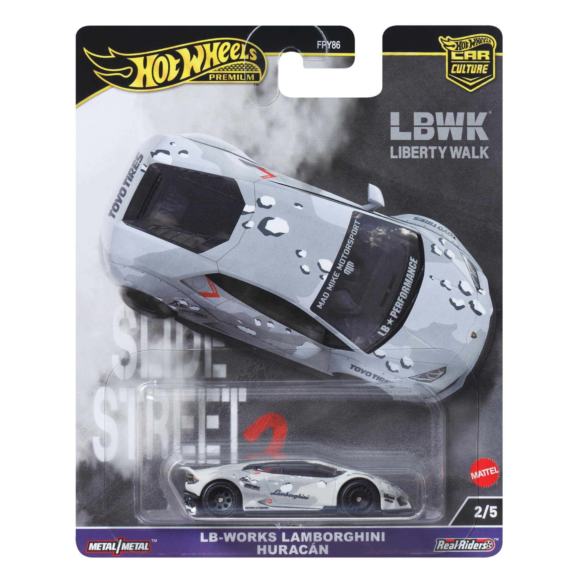 Auto De Juguete Hot Wheels Premium Car Culture, 1:64 Libras, Lamborghini Huracán Coupé