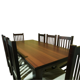 thumbnail image 2 of Juego de Comedor Praga 8 Sillas Mesa Rectangular Chocolate, 2 of 8
