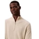 thumbnail image 3 of Jersey Calvin Klein para hombre, mezcla de lana, cierre en cuarto, 3 of 5