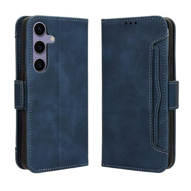 Funda Tipo Billetera FOXDOCK para Samsung Galaxy S24 FE – Tapa Flip con Tarjetero