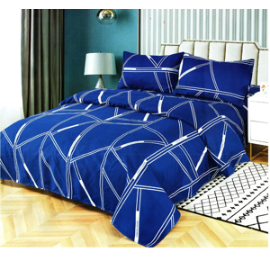 Genérico - Juego Sabana Estampado Algodon 1.5 Plaza Color 17