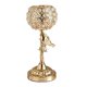 thumbnail image 4 of Portavelas Romántico Crystal Golden Stand Home Even Office Docor S, 4 of 5