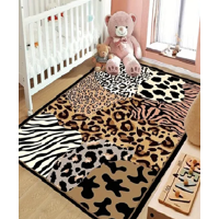 Genérico - Alfombra Wym 160X200Cm Rectangular Multicolor Moderno