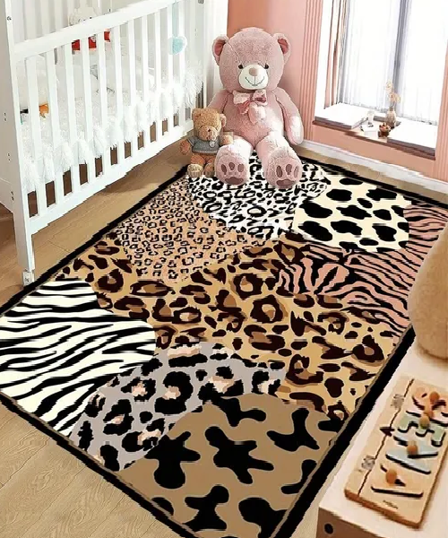 Genérico - Alfombra Wym 160X200Cm Rectangular Multicolor Moderno