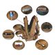 thumbnail image 1 of Mochila Tactica Militar Trekking Senderismo 80 Litros Color Negro Diseño de la Tela Liso, 1 of 2