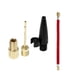 thumbnail image 1 of Manguera de extensión de la bomba + kit de inflado de la bola Presta a adaptador de la válvula Schrader, 1 of 4