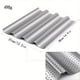 thumbnail image 1 of 1pc, Baguette Pan (15''x13''), Nonstick Easy To Remove & Perforated French 4 Bread Baking Pan, Long French Bread Pan & Italian Bread Baker's Tray - Durable Baguette Baking Pan Tool, Baking Tools, Kit, 1 of 4