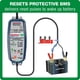 thumbnail image 3 of Cargador de batería OptiMATE Lithium 4s 12.8V 0.8A, 3 of 6