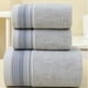 thumbnail image 1 of Pack 3 Toallas De Baño 100% Algodón Bordadas Cuerpo Y Manos Gris, 1 of 3