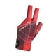 thumbnail image 5 of Guante De Billar De 3 Dedos Antideslizante Para Adultos, Para Mujeres Y Hombres, Guante Deportivo Para Taco De Billar, Color Negro Y Rojo, 5 of 5