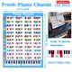 thumbnail image 4 of Cartel de acordes de piano LookVeeT A4 laminado para principiantes, 4 of 8