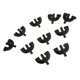 thumbnail image 5 of Garra de garra de bombo 10pcs para accesorios de piezas de tambor negro, 5 of 5