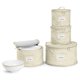 thumbnail image 1 of Set de Almacenamiento para Platos Sorbus de 4 Piezas, Color Beige, 1 of 6