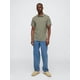 thumbnail image 2 of Polo GAP Lived in para hombre, color verde, talla XS, 2 of 4