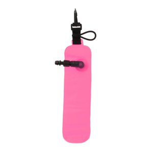 Magideal - Boya Marcadora De Superficie De Buceo, Boya De Buceo Inflable Portátil Con Fondo Cerrado, Tubo De Señal, Salchicha Para Deportes Acuáticos Bajo El Rosa