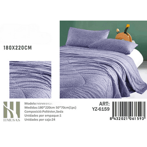 Mundo Shopping - Plumon Conn Diseño Color Azul Plaza Y Media Imusa