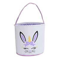 Magideal - Cestas De De Pascua Para Niños, Bolsas De De Pascua, Cestas De Pascua , Para Búsquedas De Huevos De Pascua, Dulces Y Púrpura