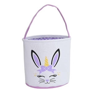Magideal - Cestas De De Pascua Para Niños, Bolsas De De Pascua, Cestas De Pascua , Para Búsquedas De Huevos De Pascua, Dulces Y Púrpura