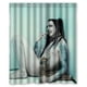 thumbnail image 1 of Cortina de ducha de Marilyn Manson, juego de cortina de baño con ganchos, tamaño 60 x 72 pulgadas, 1 of 3