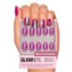 thumbnail image 1 of Press On Nails Glamnetic Berry Fizz - Pantalón corto ovalado, color magenta, 1 of 6