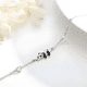 thumbnail image 3 of Pulsera de plata 925 panda animales novia pareja mujer, 3 of 3