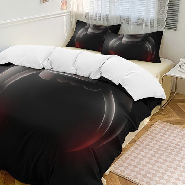 Moon Knight Family Bed 3 Piece Set Personalized Bedding Decor for Kids And Teens Anime Student Dormitory Cover