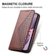 thumbnail image 5 of Funda Flip FOXDOCK para Xiaomi Redmi 15 4G , Estilo Billetera con Diseño Rombo, Correa de Mano y Soporte, Uso Diario, 5 of 6