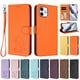 thumbnail image 3 of iPhone 12/12 Pro Funda Billetera con Estampado de Gato, Naranja, 3 of 6