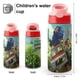 thumbnail image 2 of Los vecinos GreenBotella de Agua con Tapa Pop Top de Un Toque, Acero Inoxidable, a Prueba de Fugas, para Deportes, Botella Infantil rosa 12 oz, 2 of 6