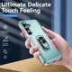thumbnail image 2 of Para Samsung Galaxy A26 5G Funda con Soporte de Anillo Metálico de Rotación de 360° [Soporte Magnético para Auto] a Prueba de Golpes Resistente Protección de Cuerpo Completo de Alta Resistencia, 2 of 7