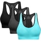 thumbnail image 1 of Sujetador deportivo BHRIWRPY Racerback con almohadillas de alto impacto para mujer, 1 of 5