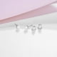 thumbnail image 2 of Aros de perla de plata 925 para bebes 3 mm, 2 of 2