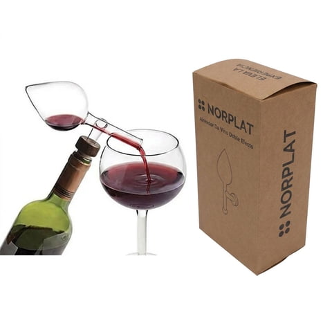 Aireador De Vino Norplat - Doble Efecto Directo De La