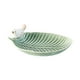 thumbnail image 2 of Collar De Hoja De Porcelana, Bandeja De Baratija, Plato De Caramelo Para Regalo De Cumpleaños, Verde Versátil, 2 of 3