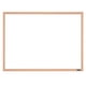 thumbnail image 1 of Pizarra Whiteboard Quartet de 17 x 23 pulgadas con marco de roble para borrar en seco, 1 of 3