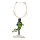 thumbnail image 1 of Copa de Vino Diseño Creativo Verde, 1 of 3