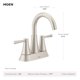 thumbnail image 3 of Grifo de baño Moen Ronan Chrome con dos manijas, 10 cm, juego central, 3 of 8