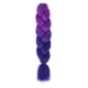 thumbnail image 1 of suxuMhao Pelucas - Peluca de 3 Piezas con Rastas, Peluca de Cabello de 23.7in de Morado Oscuro a Morado Claro, Peluca con Diadema, Pelucas de Aspecto de Cabello Humano, Peluca sin Pegamento, Pelucas, 1 of 2