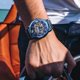thumbnail image 4 of Reloj FORSINING Esqueleto Steampunk con Correa de Malla Negra, 4 of 7