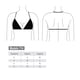 thumbnail image 3 of Bikini triangulo argolla estampado naranja Talla S, 3 of 3