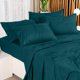 thumbnail image 3 of Juego de sábanas Utopia Bedding Queen de microfibra cepillada, color verde azulado, 3 of 7