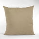 thumbnail image 5 of Cojín decorativo Plutus Brands Plutus Sand de terciopelo brillante liso, 5 of 5
